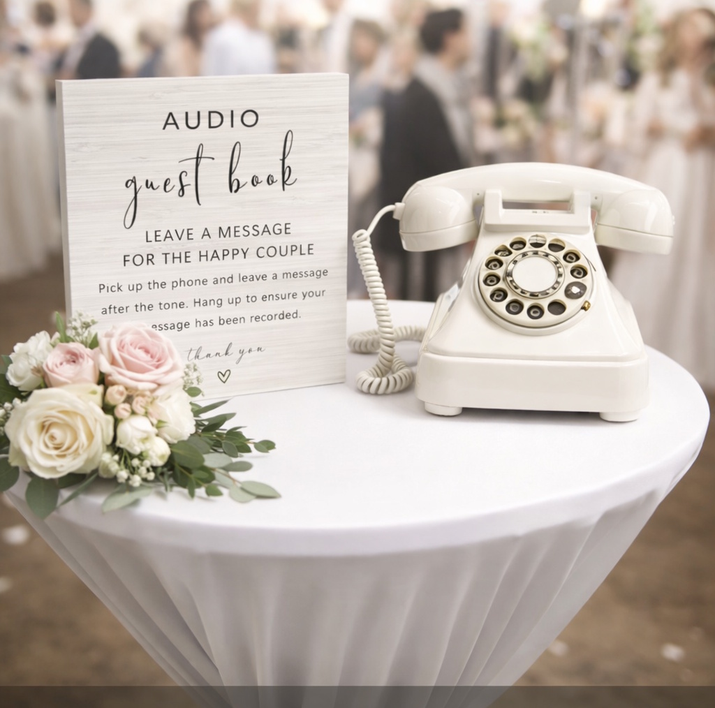 Audio Guest Book rental in Dallas Fort Worth