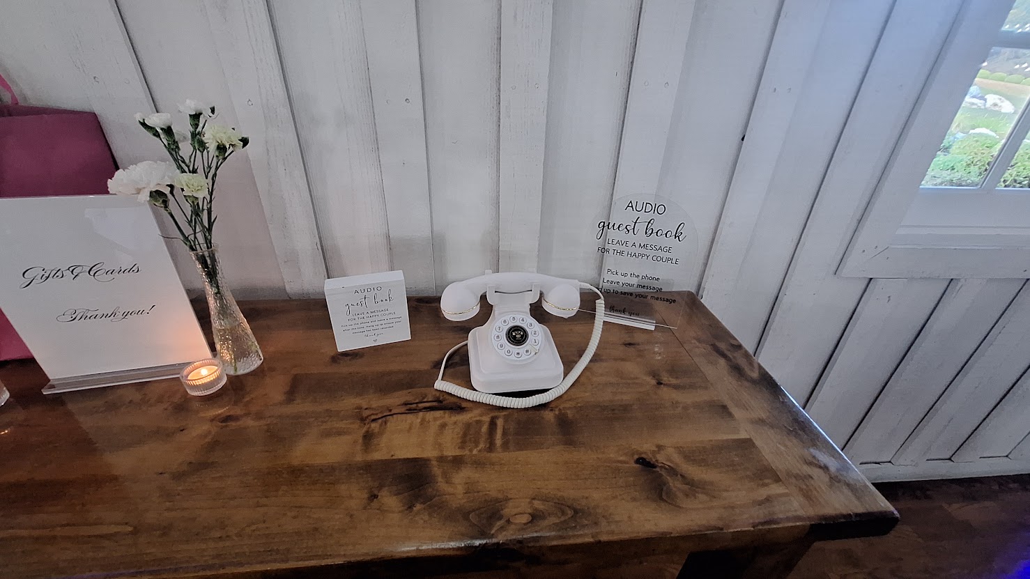 Wedding Audio Guest Book in Dallas Fort Worth